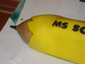 pencil cake